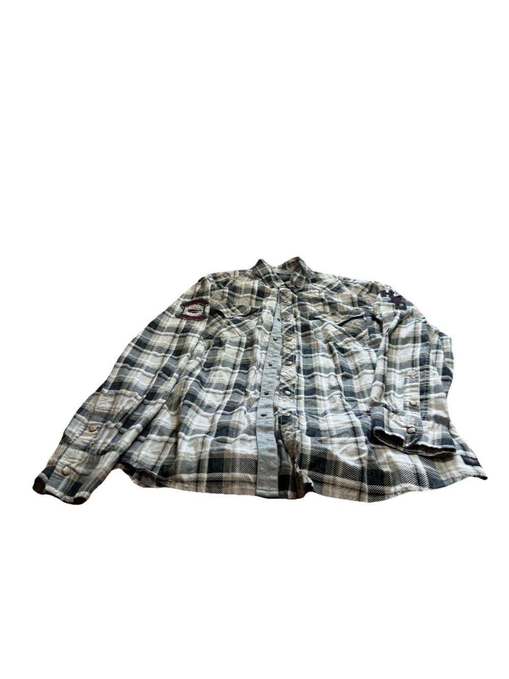 Harley Davidson Men’s Black Pearl Button Long Sleeve Button Up Shirt! 2XL